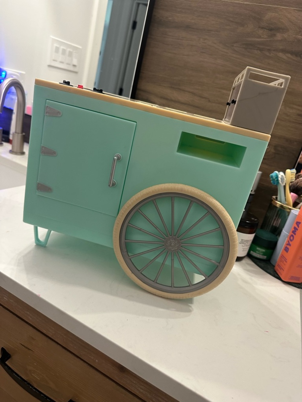 Our Generation Toy Mint Ice Cream Cart - Brand Unbranded